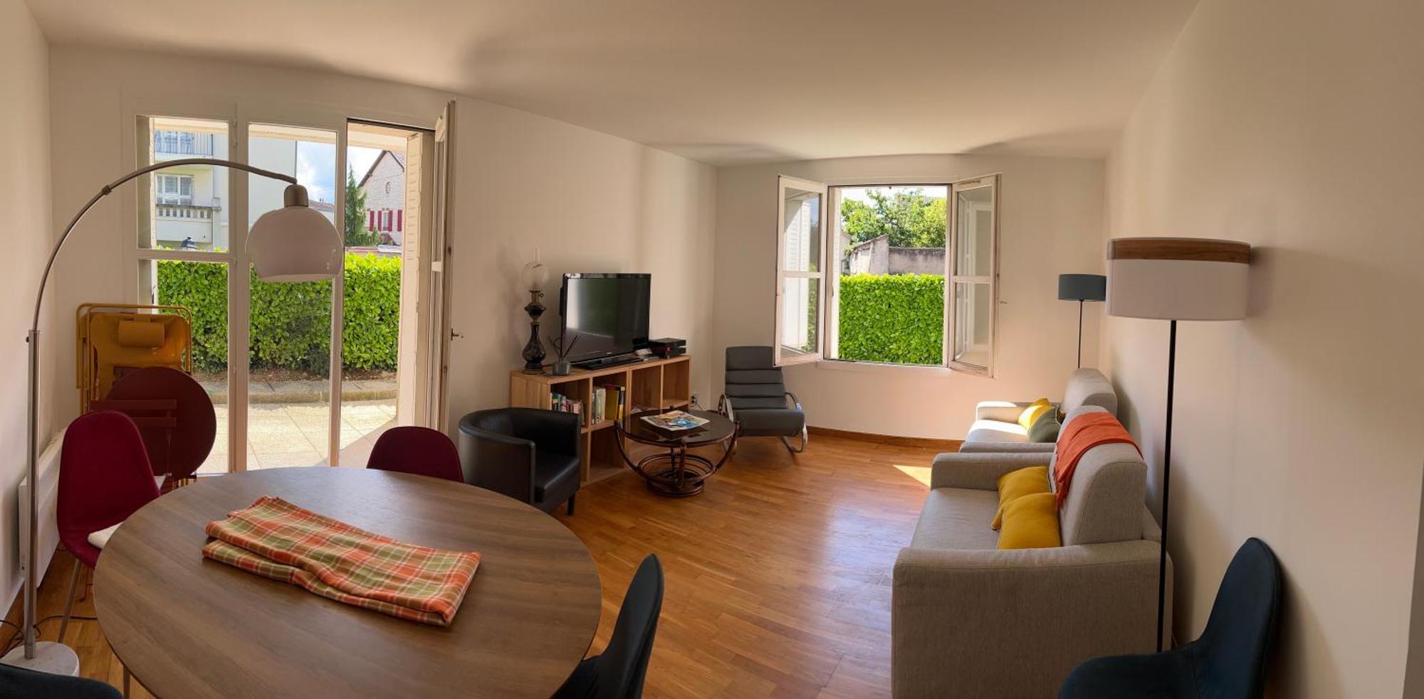 Appartement Standing Avec Jardin, 4 Personnes, Strategiquement Situe Мант-ла-Жоли Экстерьер фото