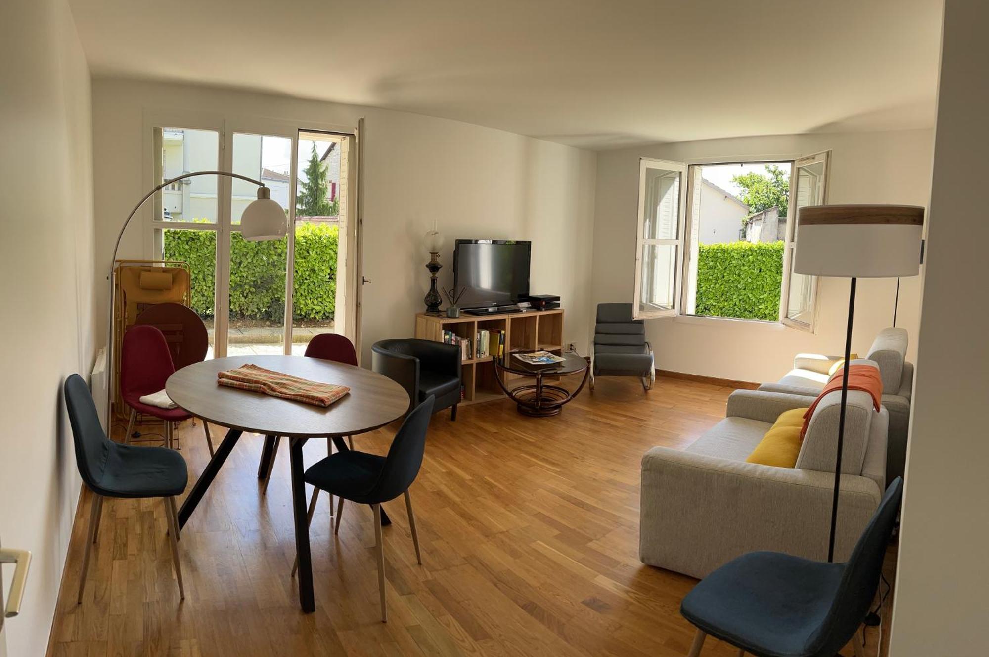 Appartement Standing Avec Jardin, 4 Personnes, Strategiquement Situe Мант-ла-Жоли Экстерьер фото